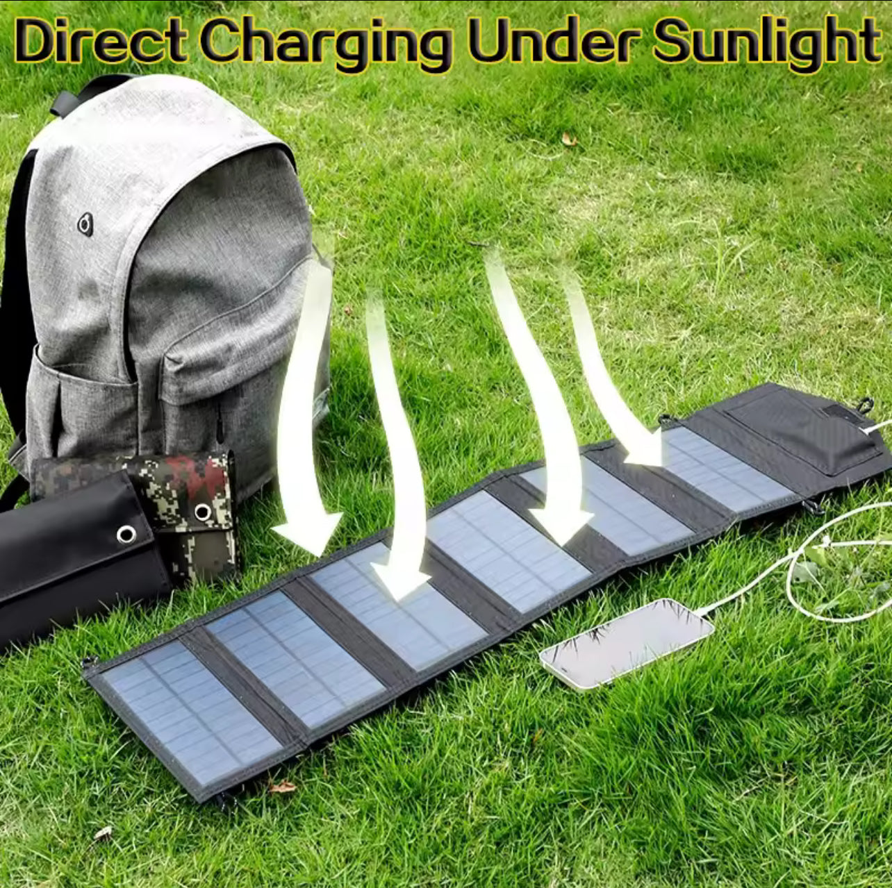 Portable solar charger
