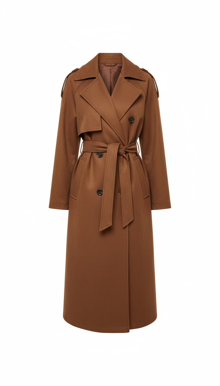 The Ultimate Suede Trench Coat