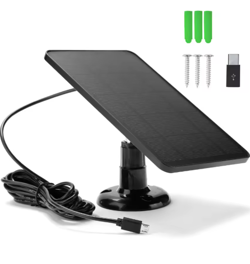 Camera with Solar energie